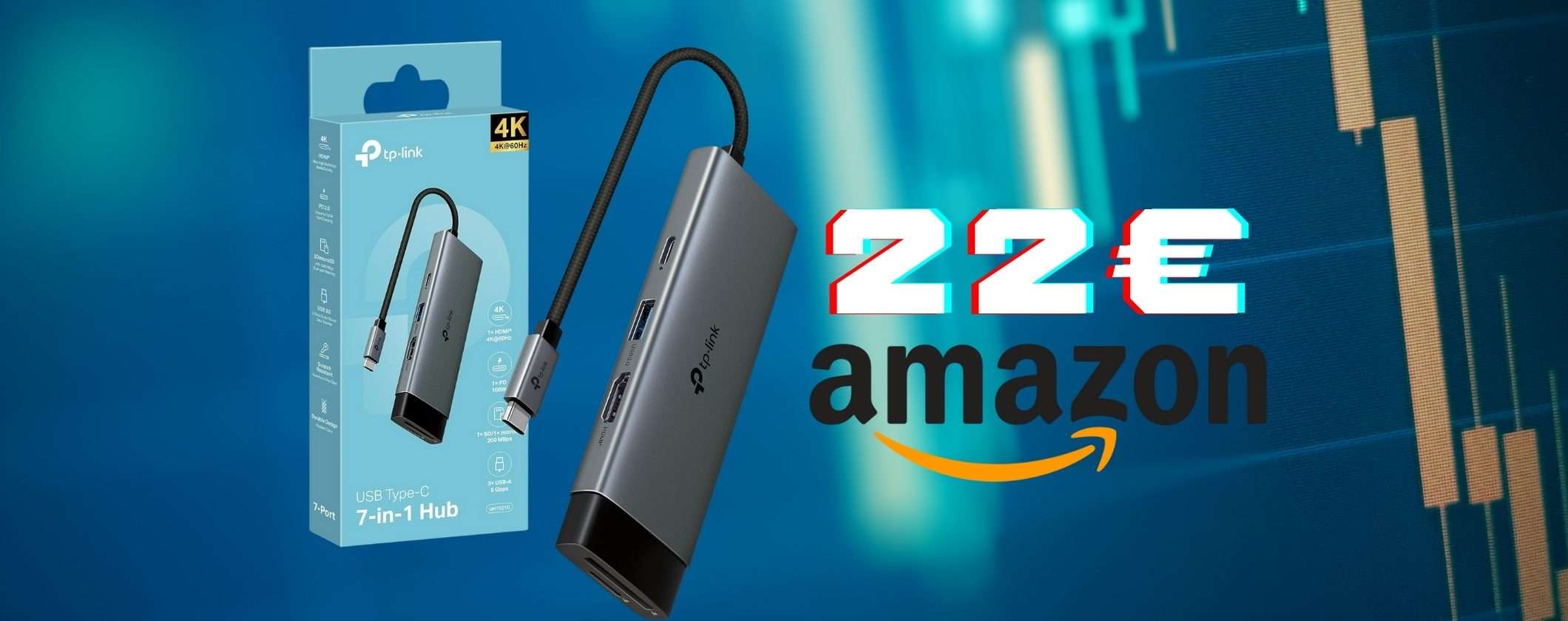 TP-Link: Hub USB 7 in 1 super versatile ed economico, ora solo 22€ TP-Link: Hub USB 7 in 1 super versatile ed economico, ora solo 22€
