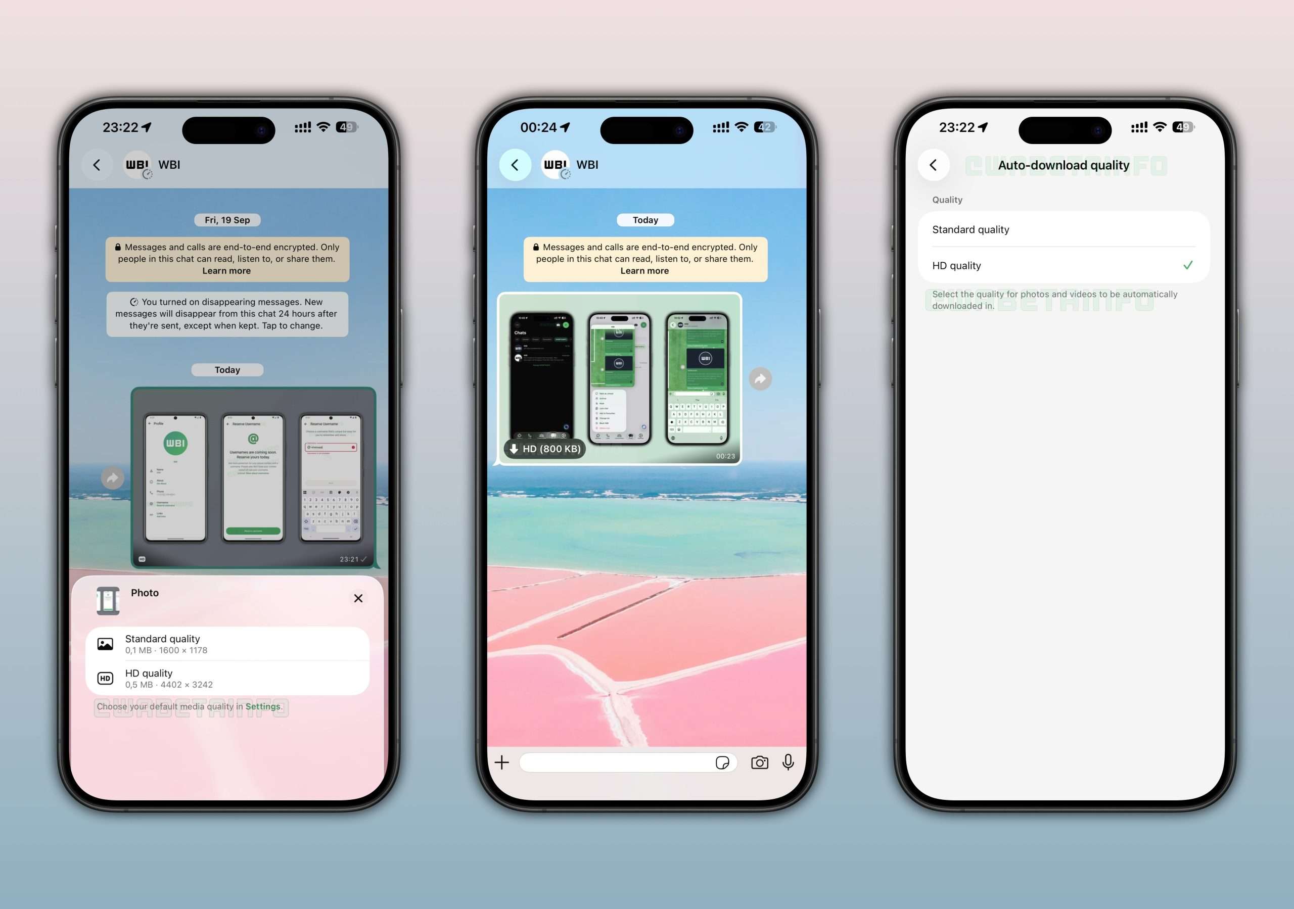 whatsapp download foto video