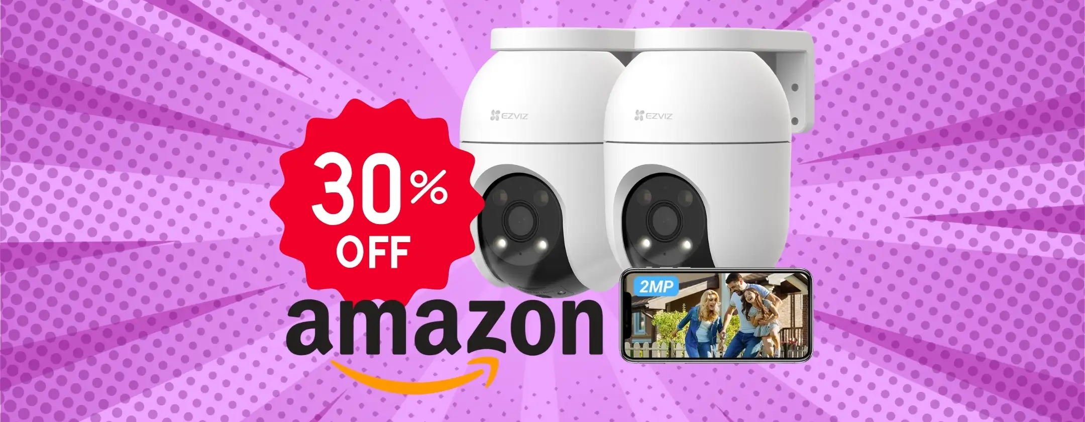 2 telecamere di sorveglianza WiFi a prezzo sgretolato: sicurezza con spesa minima