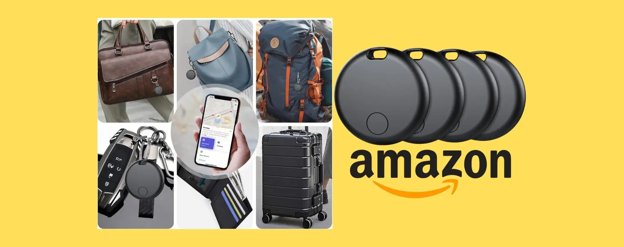 4 Air Tracker Tag e gli oggetti importanti non li perdi mai, solo 18€ su Amazon
