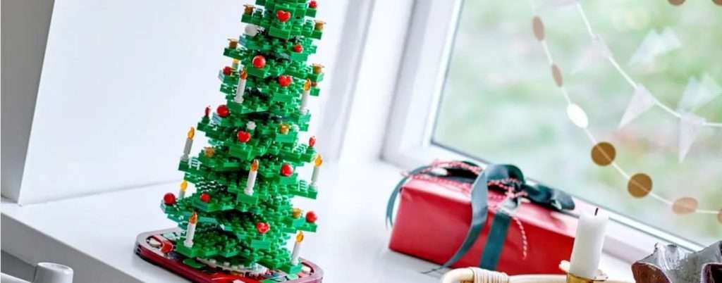 Albero di Natale LEGO offerta Amazon