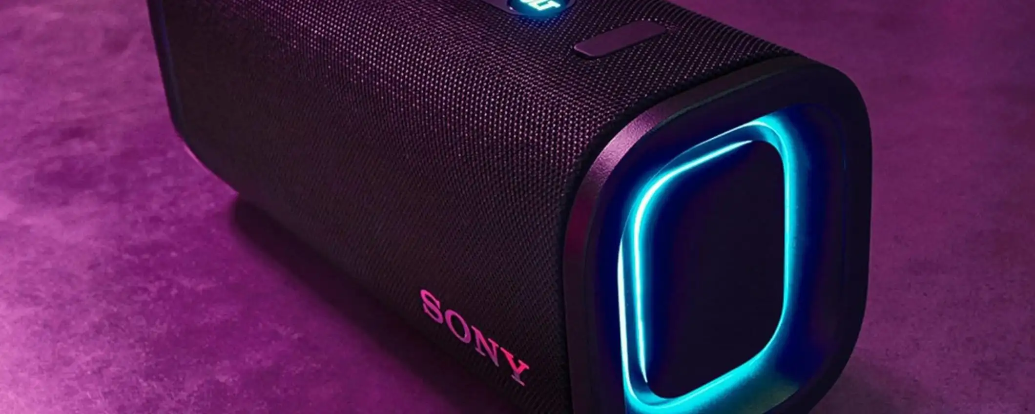 Cassa bluetooth Sony Ult Field 5 a 100 euro in meno: potenza portatile e 25 ore di musica