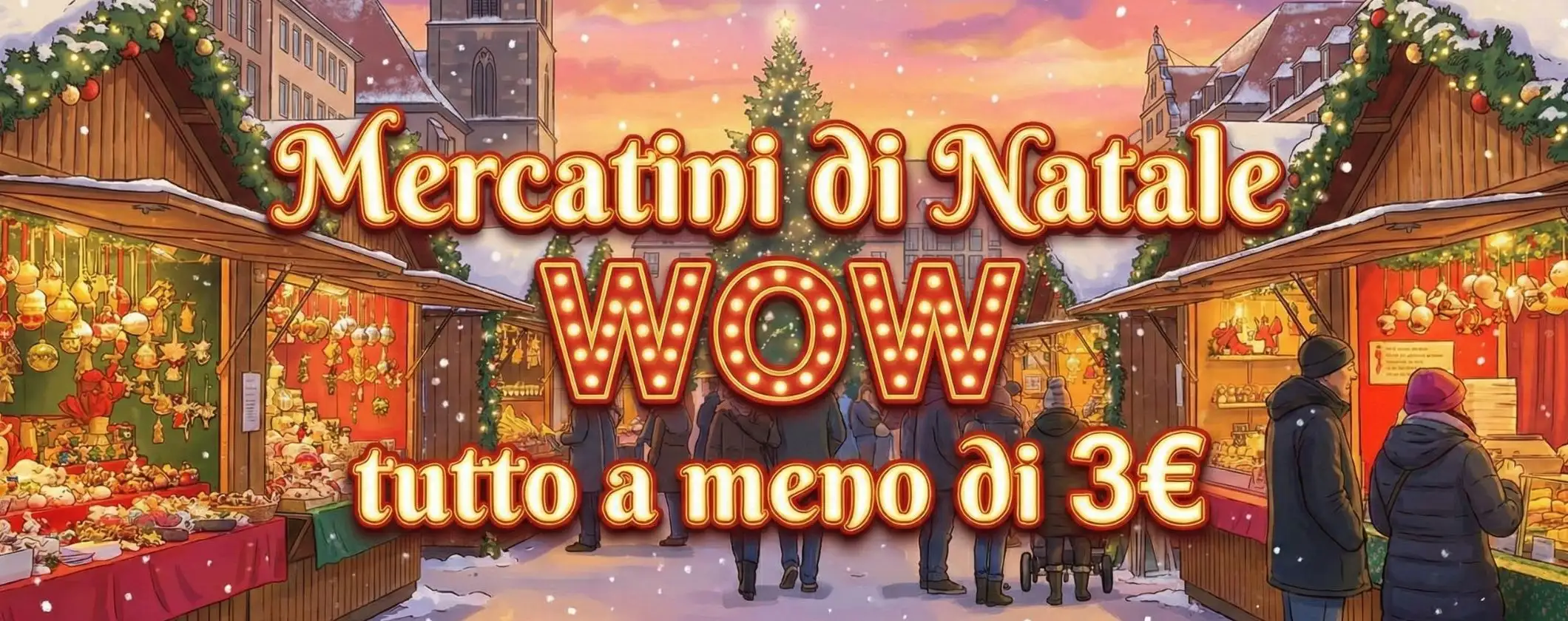 Amazon mercatini di Natale: SVUOTATUTTO a meno di 3€ nel fine settimana