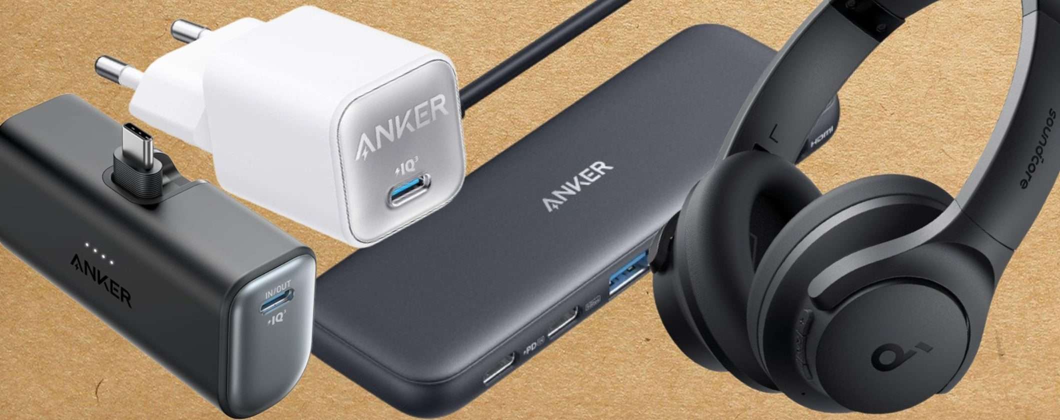 Anker da 6,50€ a 35€: su Amazon c'è una SVENDITA ASSOLUTA da non perdere