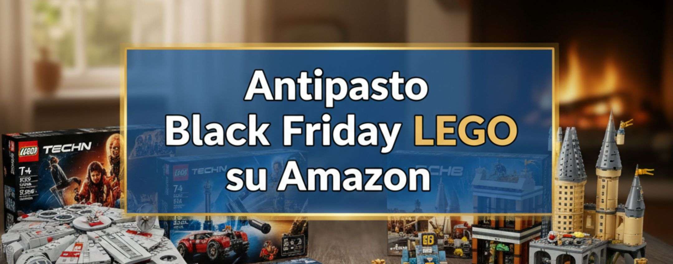 Black Friday LEGO: antipasto su Amazon, idee regalo per TUTTI