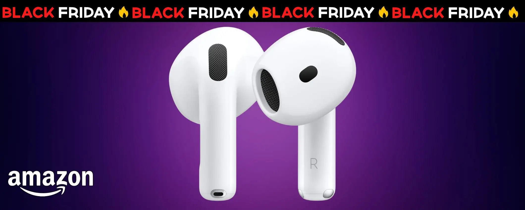 Apple AirPods 4 in offerta a 139€: BEST SELLER del Black Friday Amazon