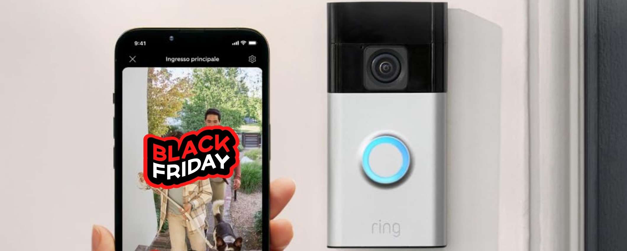 Videocitofono RING regalato al Black Friday, la casa diventa smart a poco