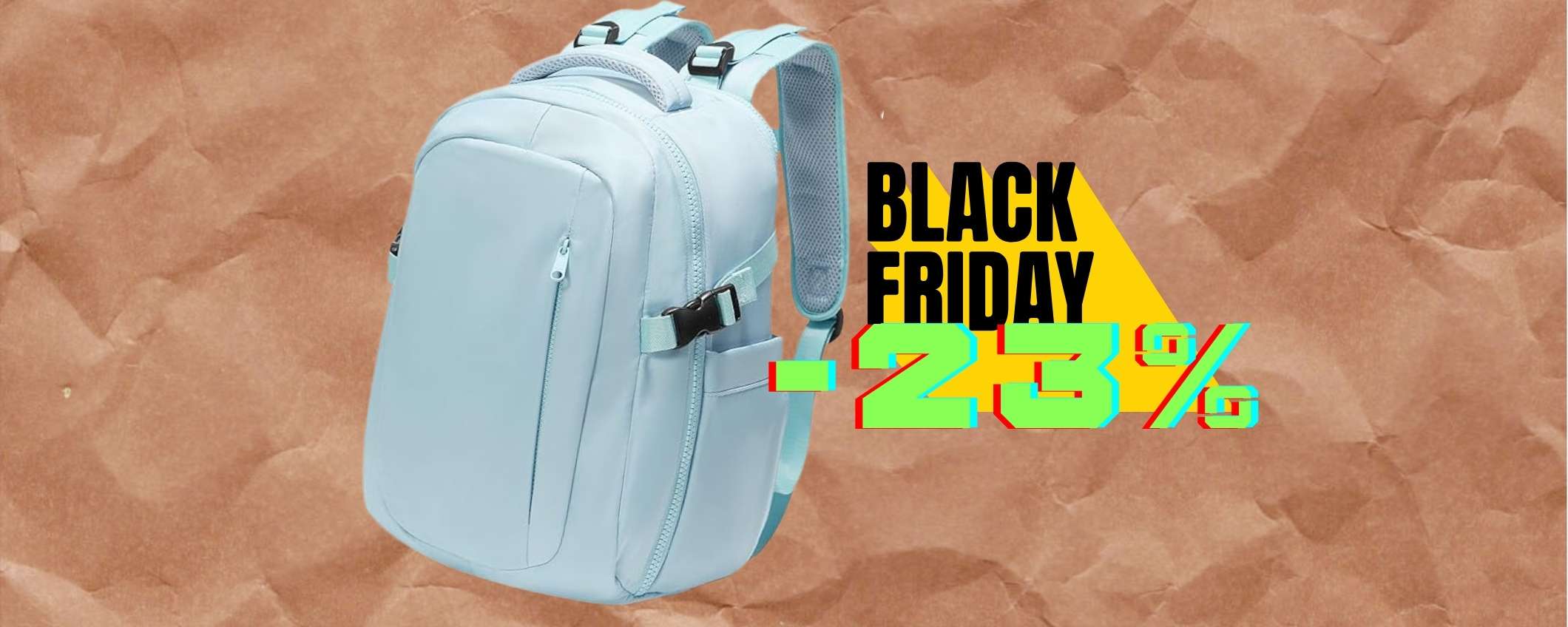 Furbata per viaggi in aereo: con questo zaino ZERO sovrapprezzi