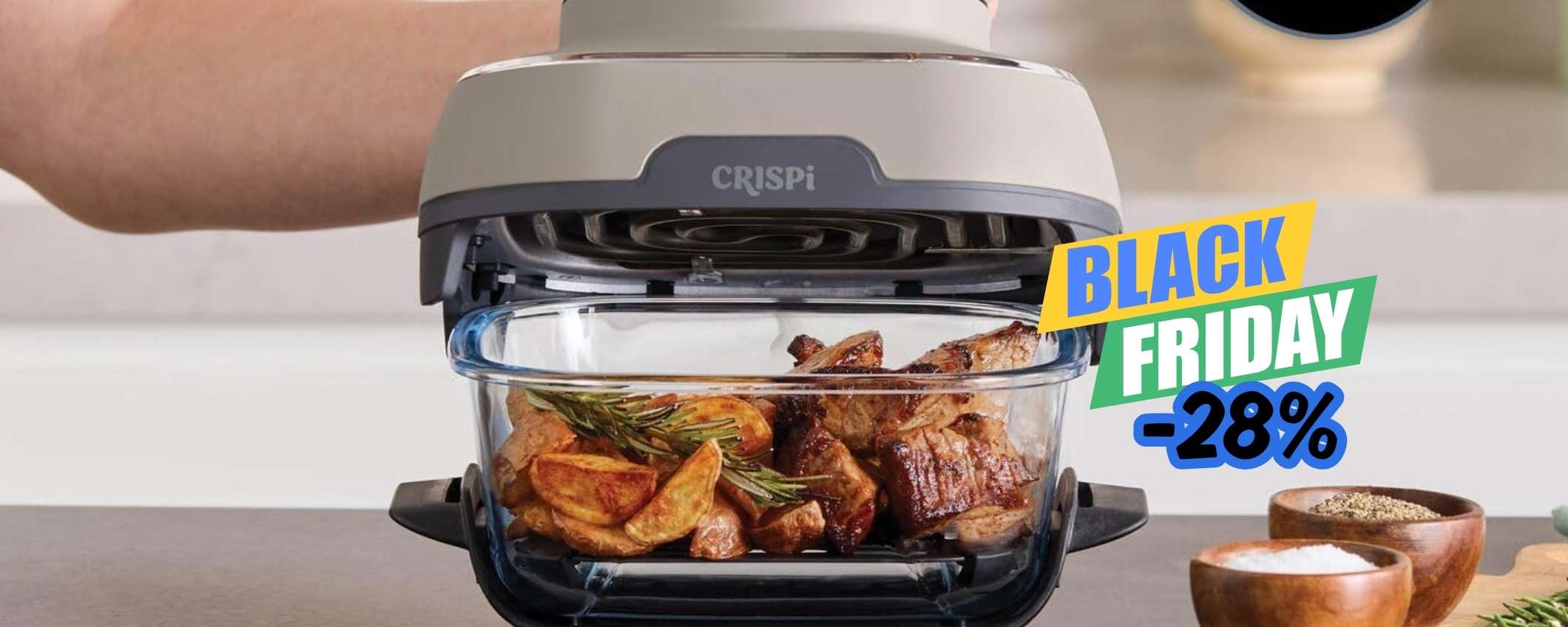 Ninja CRISPi è il futuro delle friggitrici ad aria, super smart a soli 129€
