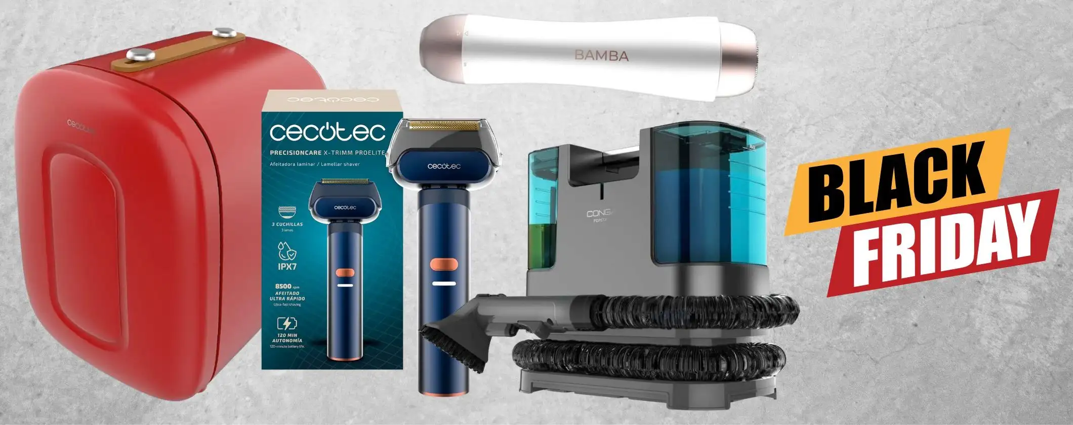 Cecotec da 9€ su Amazon: il Black Friday Amazon è da SVUOTATUTTO totale