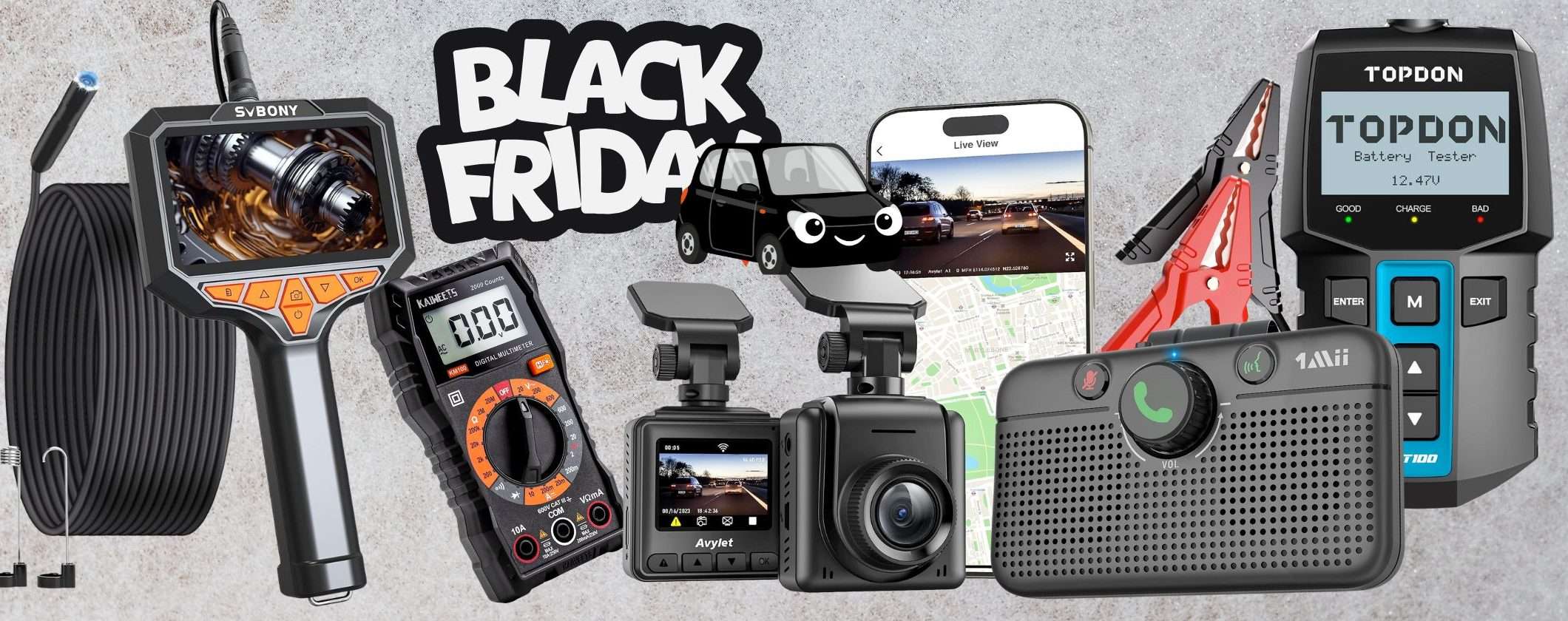 Black Friday Amazon passione auto: le OFFERTONE WOW a meno di 50€