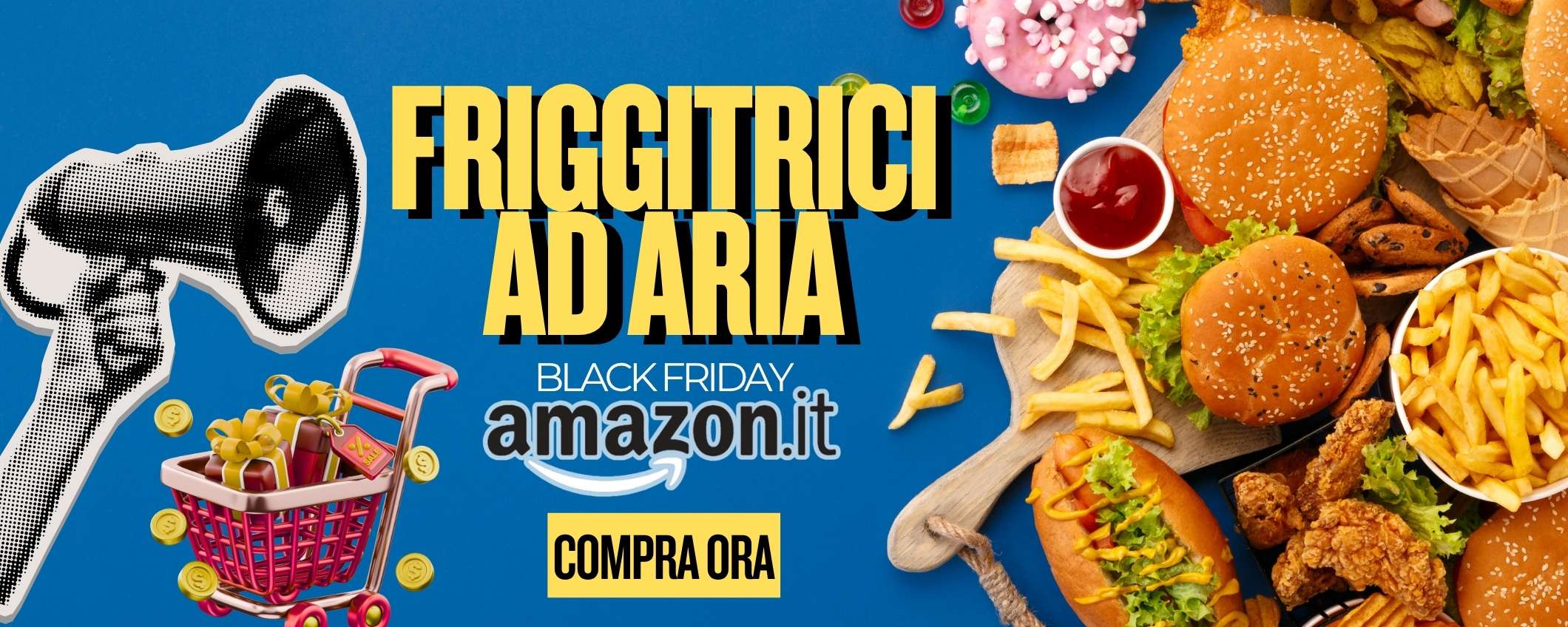 Black Friday Amazon 2025: le migliori Friggitrici ad Aria in offerta