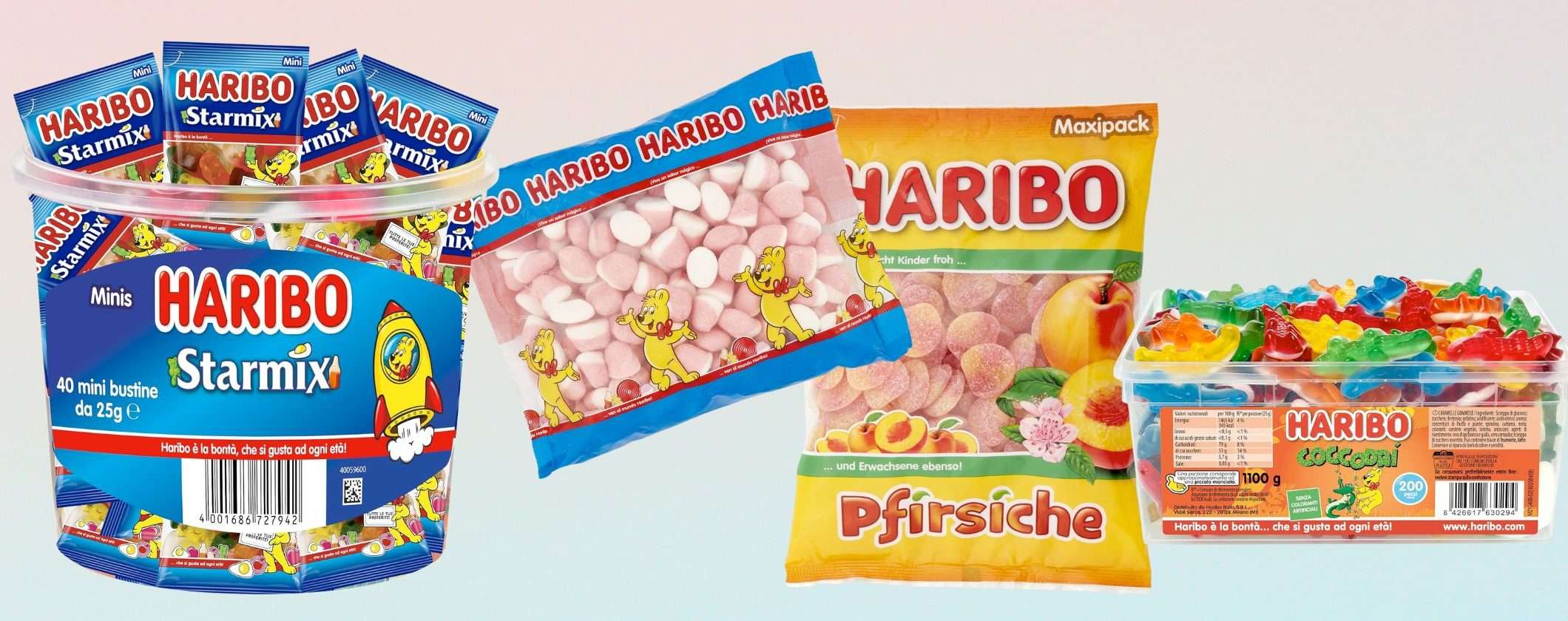 Haribo da 5,79€: MAXI SCORTA buonissime con l'anticipo di Black Friday Amazon