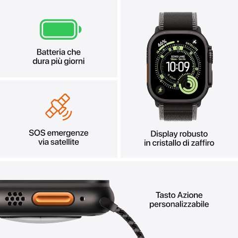Caratteristiche Apple Watch Ultra 3