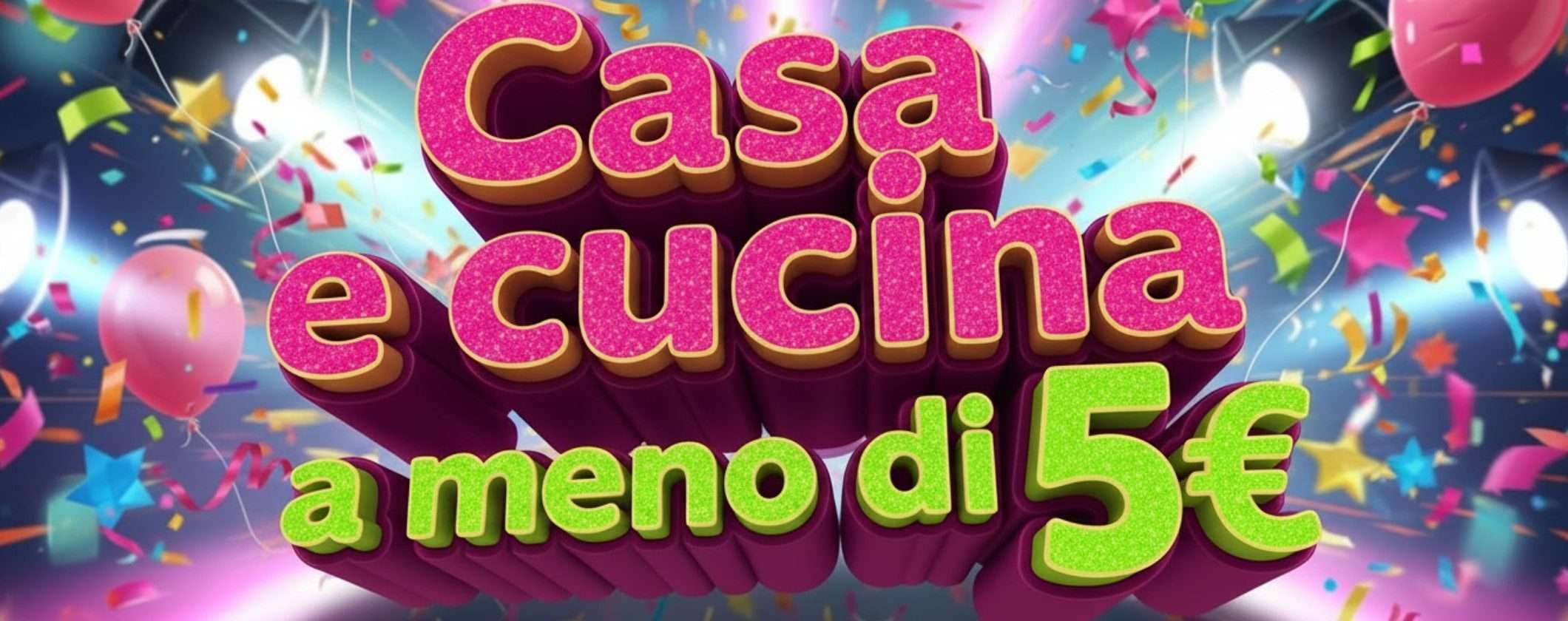 Amazon Haul casa e cucina, promo pre Black Friday: offerte SHOCK da 1,50€ a 5€