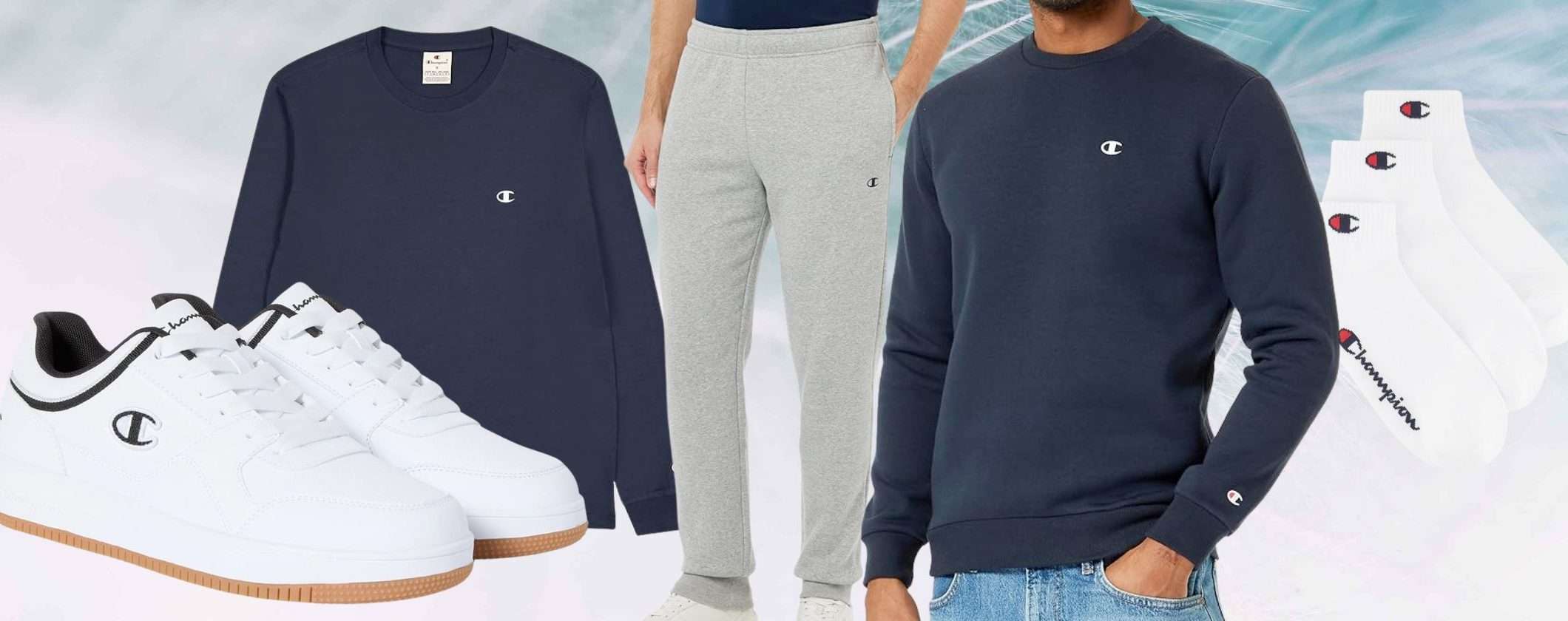 Champion a partire da 7€ su Amazon: promozioni da OUTLET al Black Friday