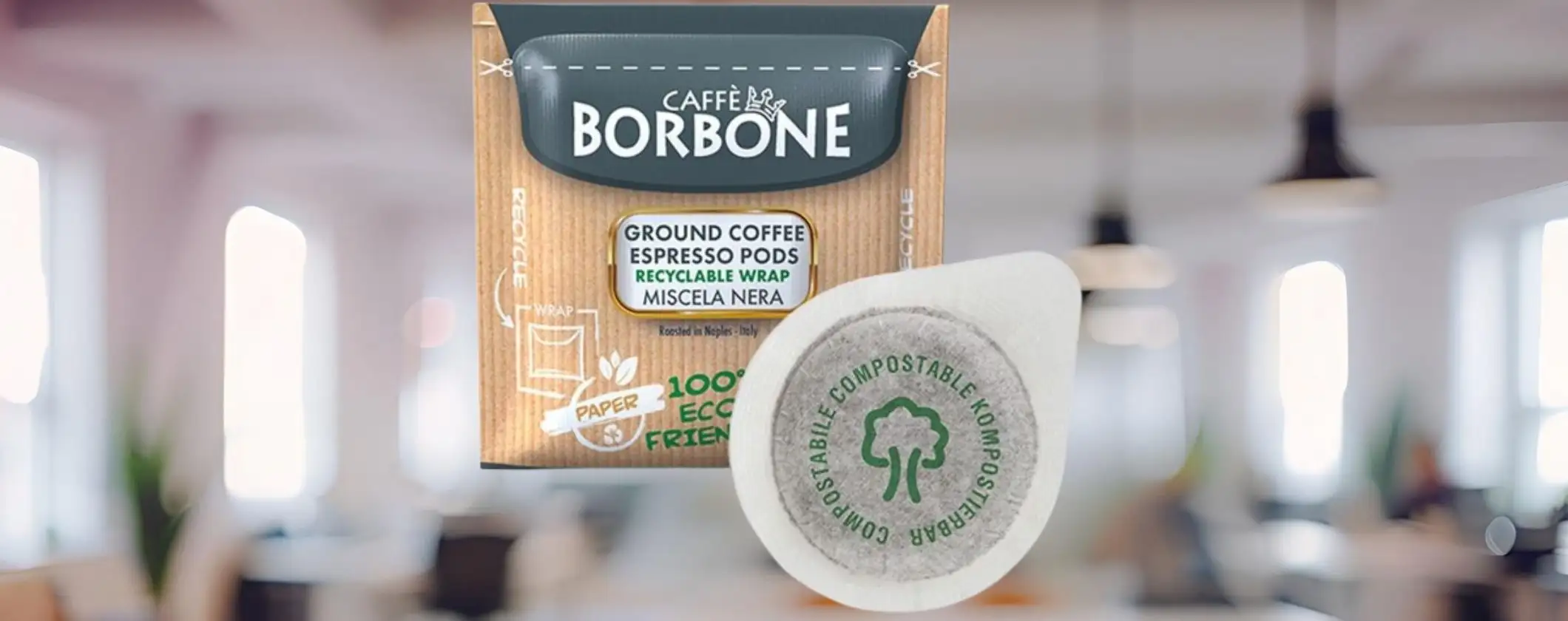 Borbone SHOCK: MEGA SCORTA di 50 cialde ESE a 6,99€ (0,14€ l'una)