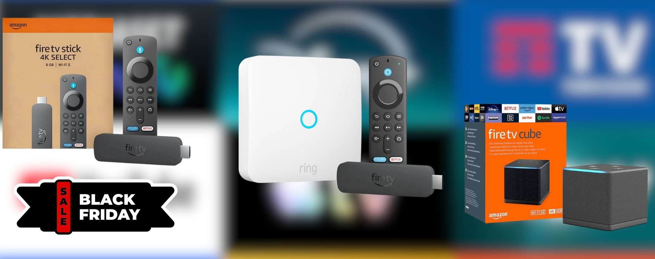Fire TV Stick da 19,99€: che SPETTACOLO le promo del Black Friday Amazon