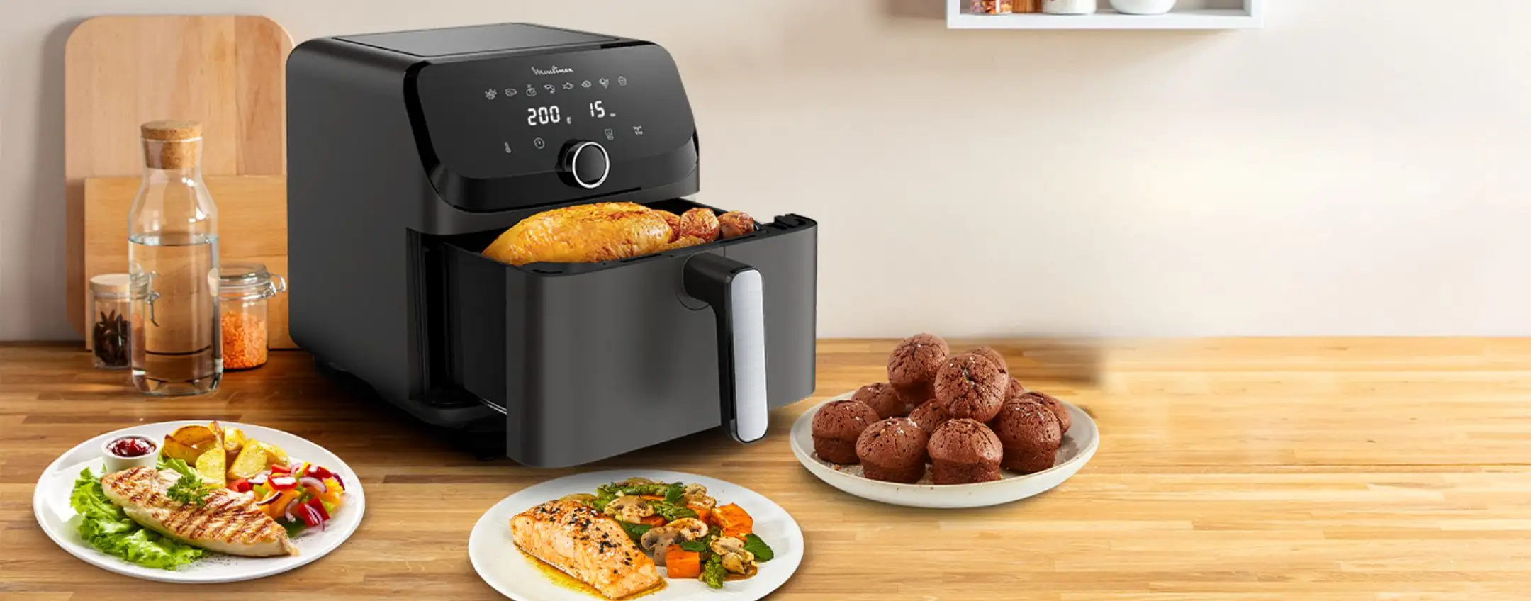 Friggitrice ad aria MEGA capiente da 7,5l: MEGA anche lo sconto (-47%)