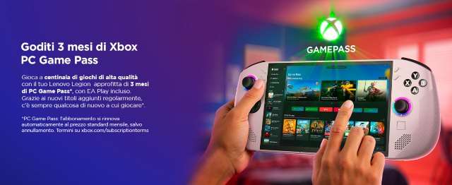 Game Pass Lenovo Legion Go S