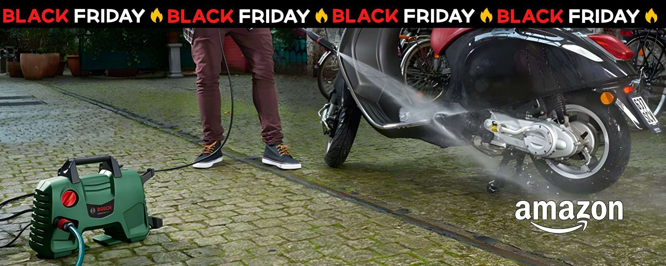 Idropulitrice Bosch EasyAquatak 110: compatta e potente, in MEGA SCONTO Amazon (-36%)