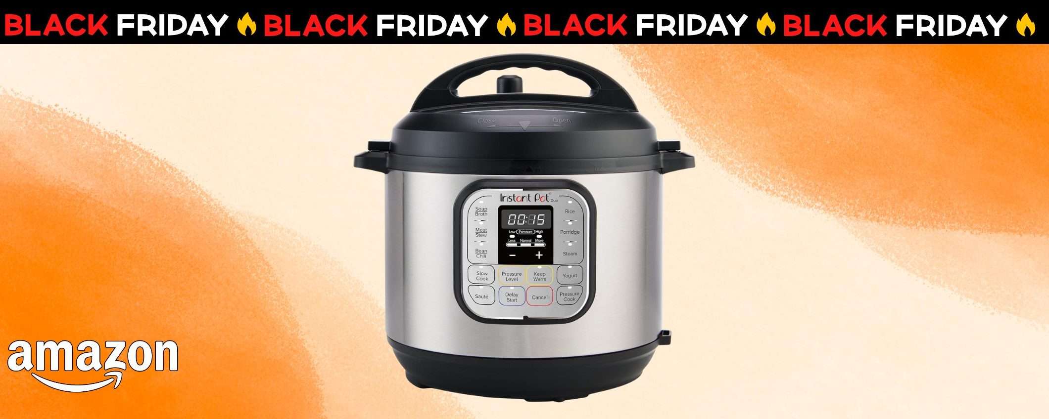 Instant Pot Duo 7-in-1: sostituisce 7 elettrodomestici, in promo SHOCK al -41%