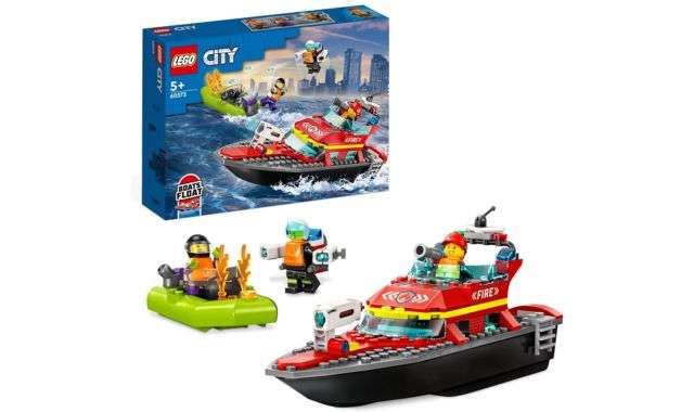 LEGO City Barca soccorso