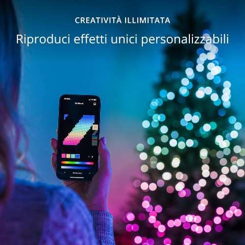 Luci di Natale smart