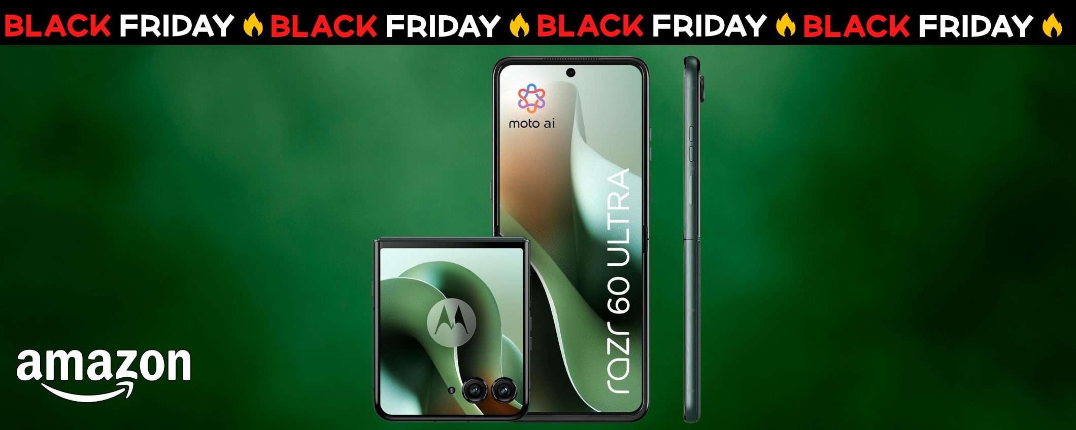 Motorola Razr 60 Ultra: lo smartphone pieghevole CROLLA al minimo storico Amazon