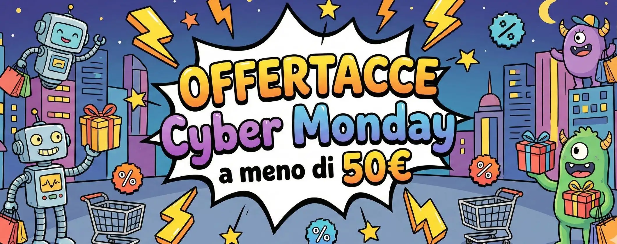 Cyber Monday su Amazon: OFFERTACCE imperdibili a meno di 50€