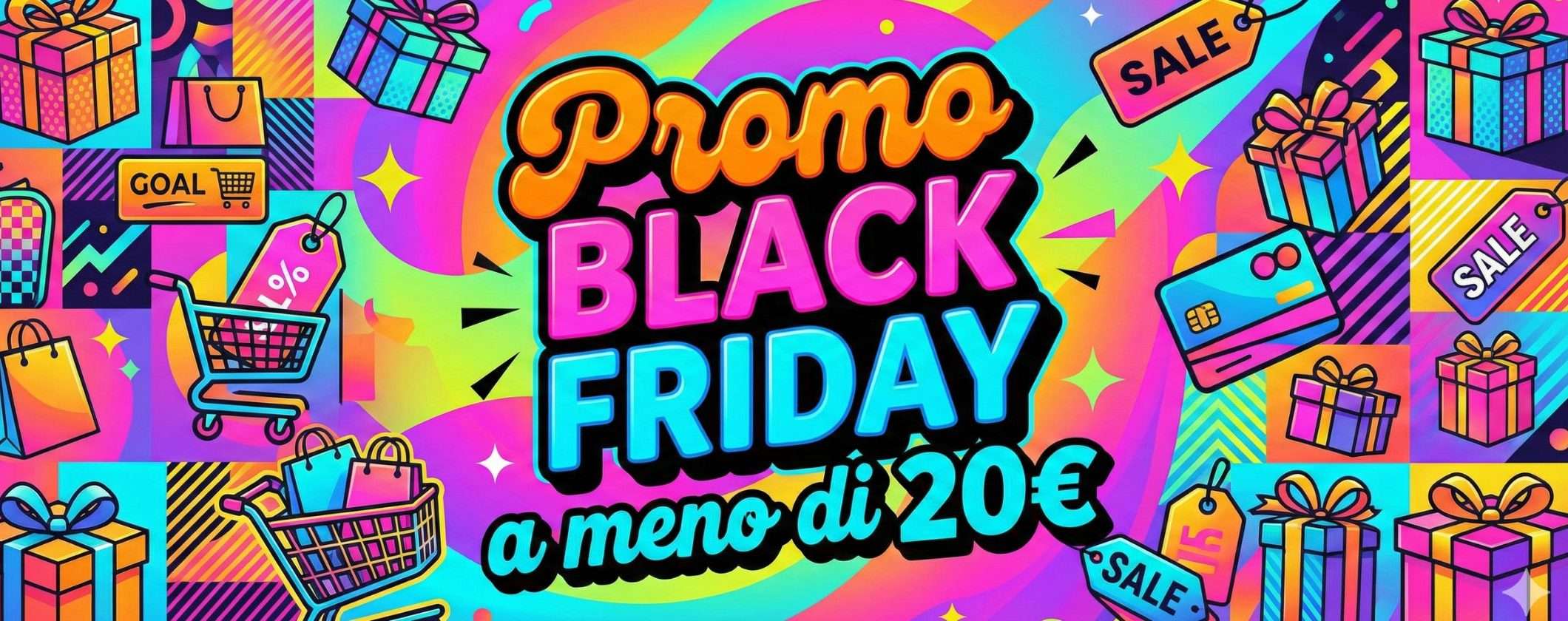 Amazon Black Friday, giorno 7: le PROMO ESCLUSIVE a (molto) meno di 20€