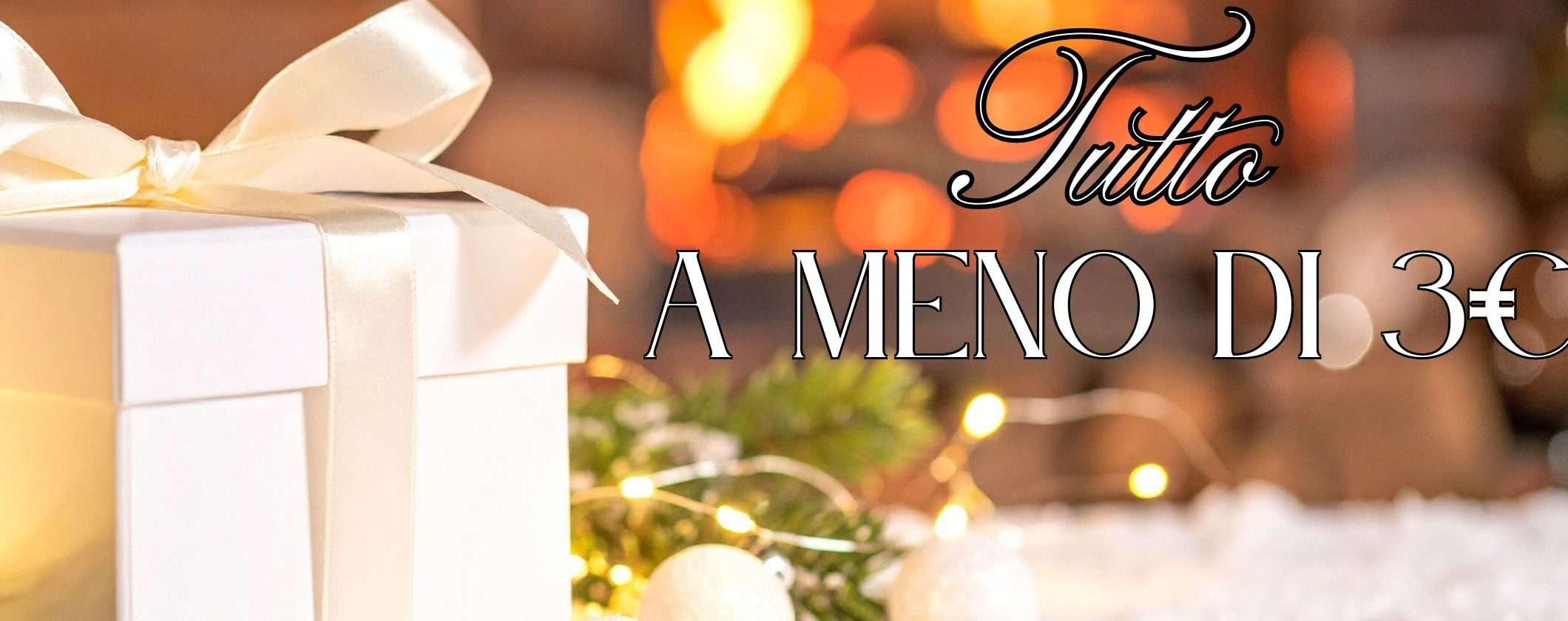 Pensierini di Natale a meno di 3€ e sconto del 40% su TUTTO (Amazon Haul)