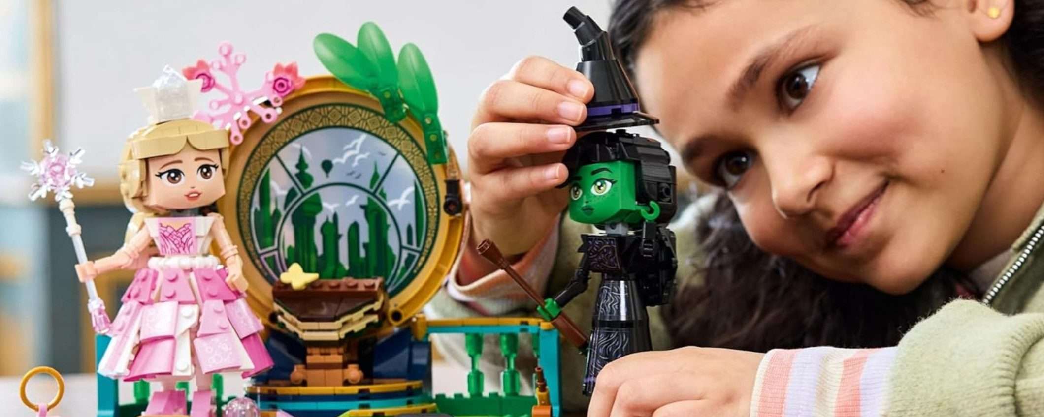 Set LEGO Wicked al 40% di SCONTO: Elphaba e Glinda da esporre, perfette ora che esce il nuovo film