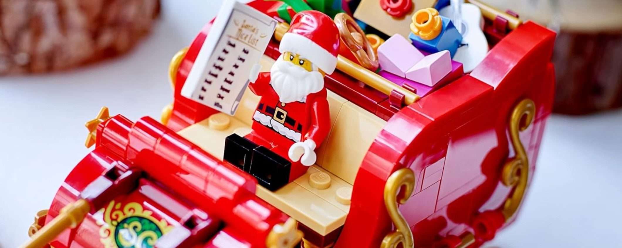 Non aspettare l'ultimo minuto: la Slitta di Babbo Natale LEGO ti aspetta in sconto a 29,90€