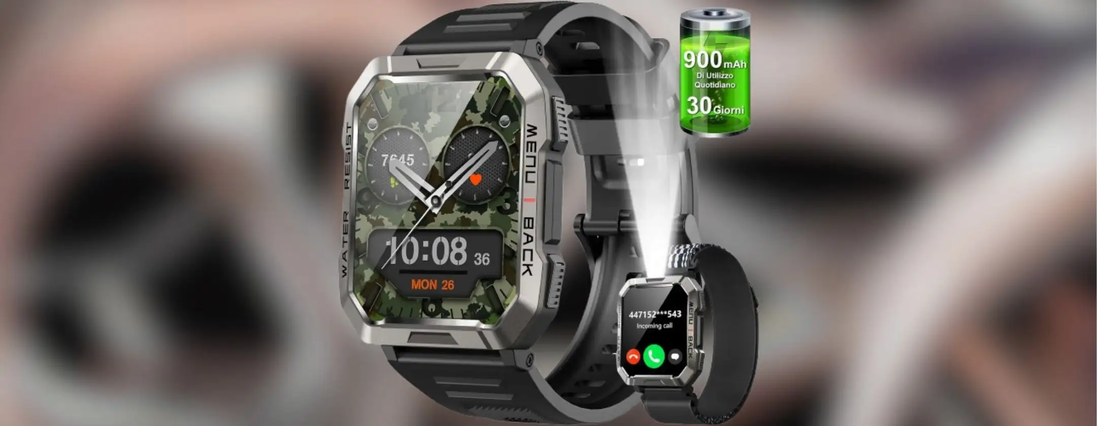 A 15,99€ questo smartwatch è TOP: display 2