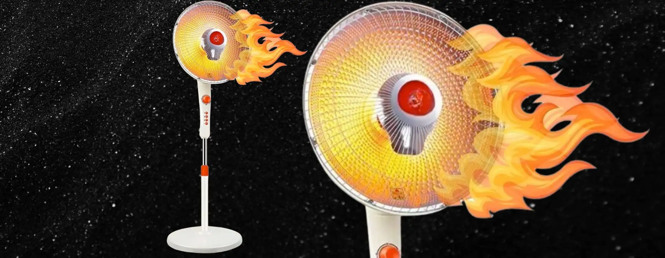 La stufa che sembra un ventilatore è una GENIALATA e consuma NIENTE (44€)