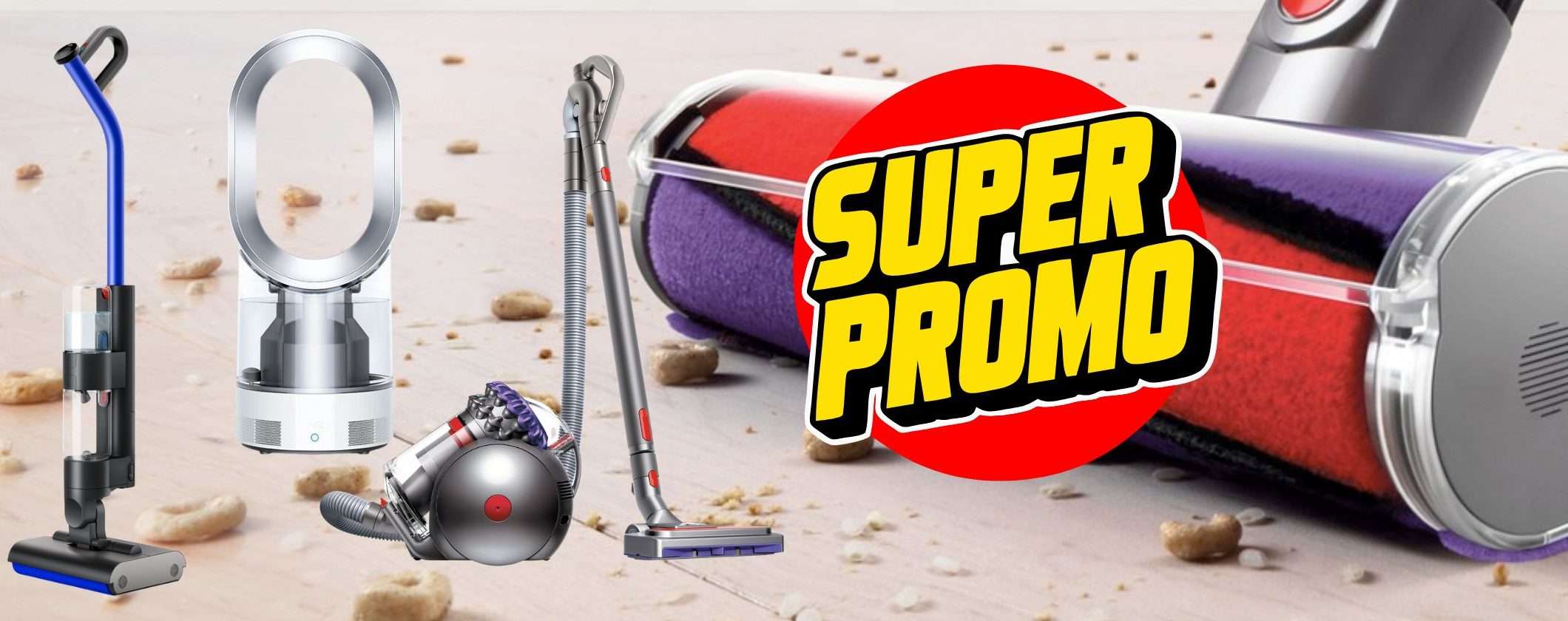 Dyson, FUORITUTTO col codice speciale: gli sconti sono SCONVOLGENTI