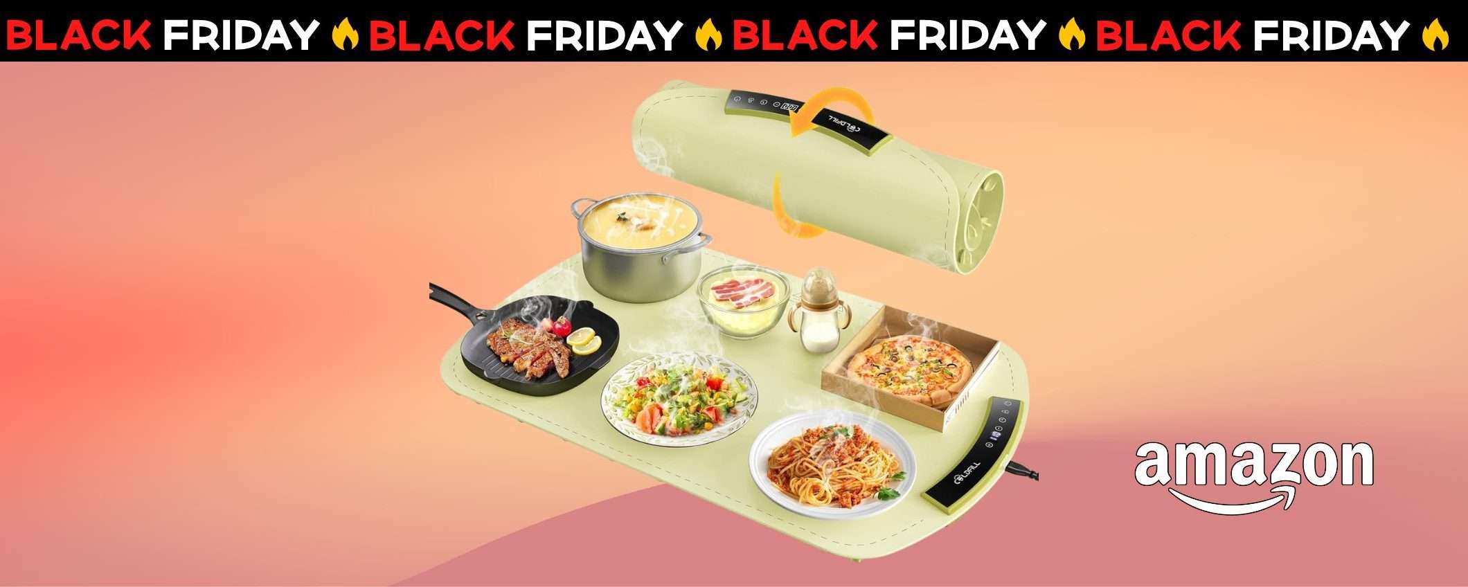 Tappetino scaldavivante in TRIPLO SCONTO Amazon: è meglio del microonde