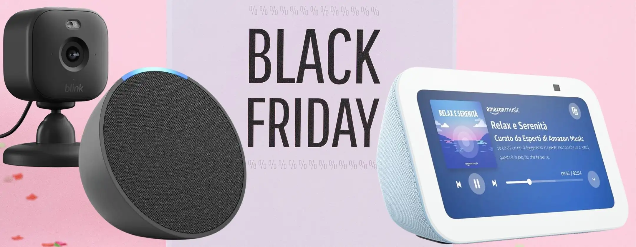 Tecnologia Amazon da 16,99€ a 60€: sconti FUORI CONTROLLO al Black Friday