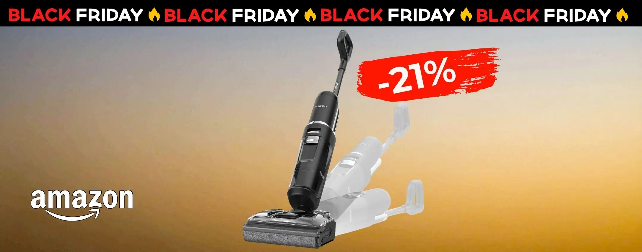 Tineco Floor One S7: la lavapavimenti che passa OVUNQUE è in sconto di 90€