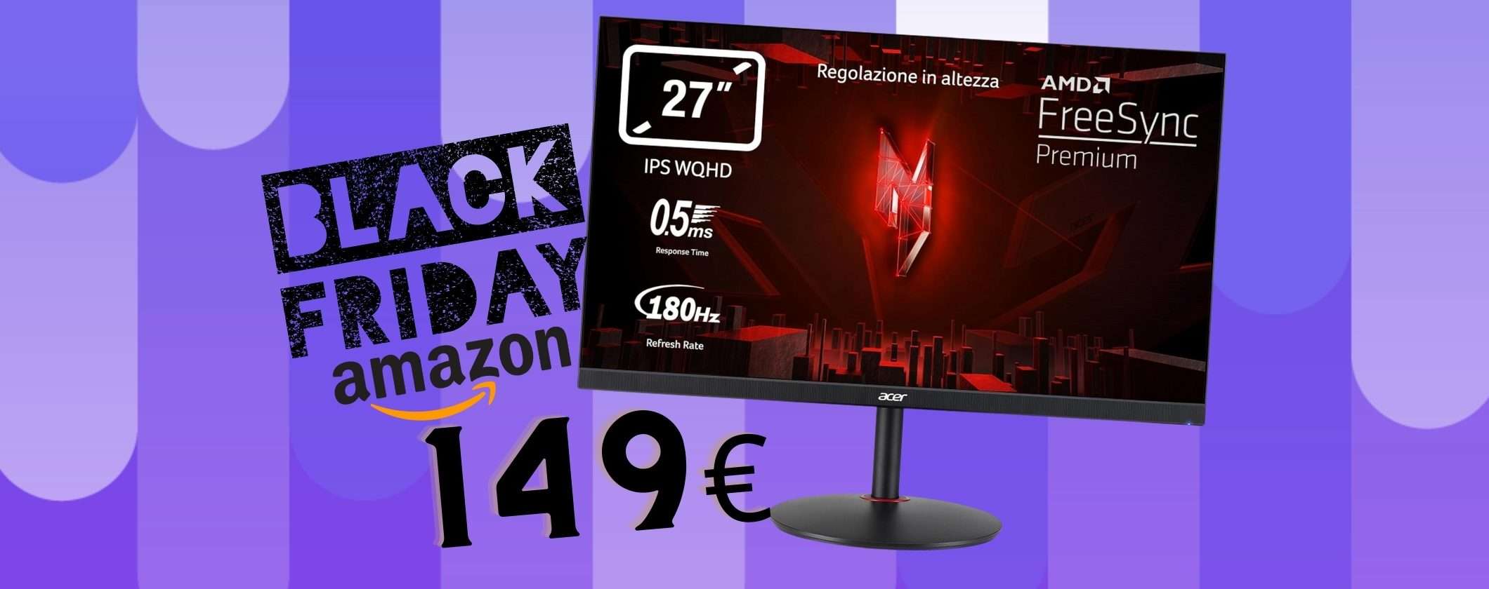 Acer Nitro: monitor Gaming da 27