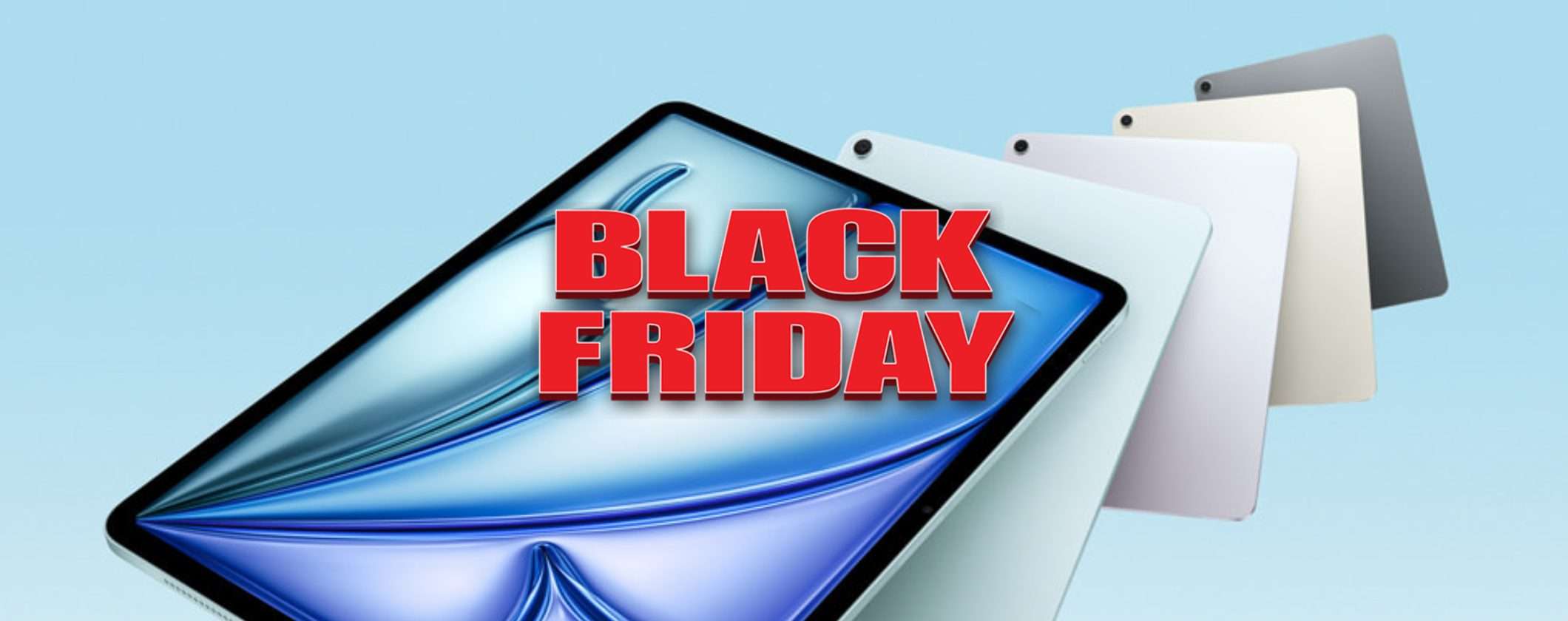 Apple iPad Air 11 M3: solo 533€ al Black Friday Amazon