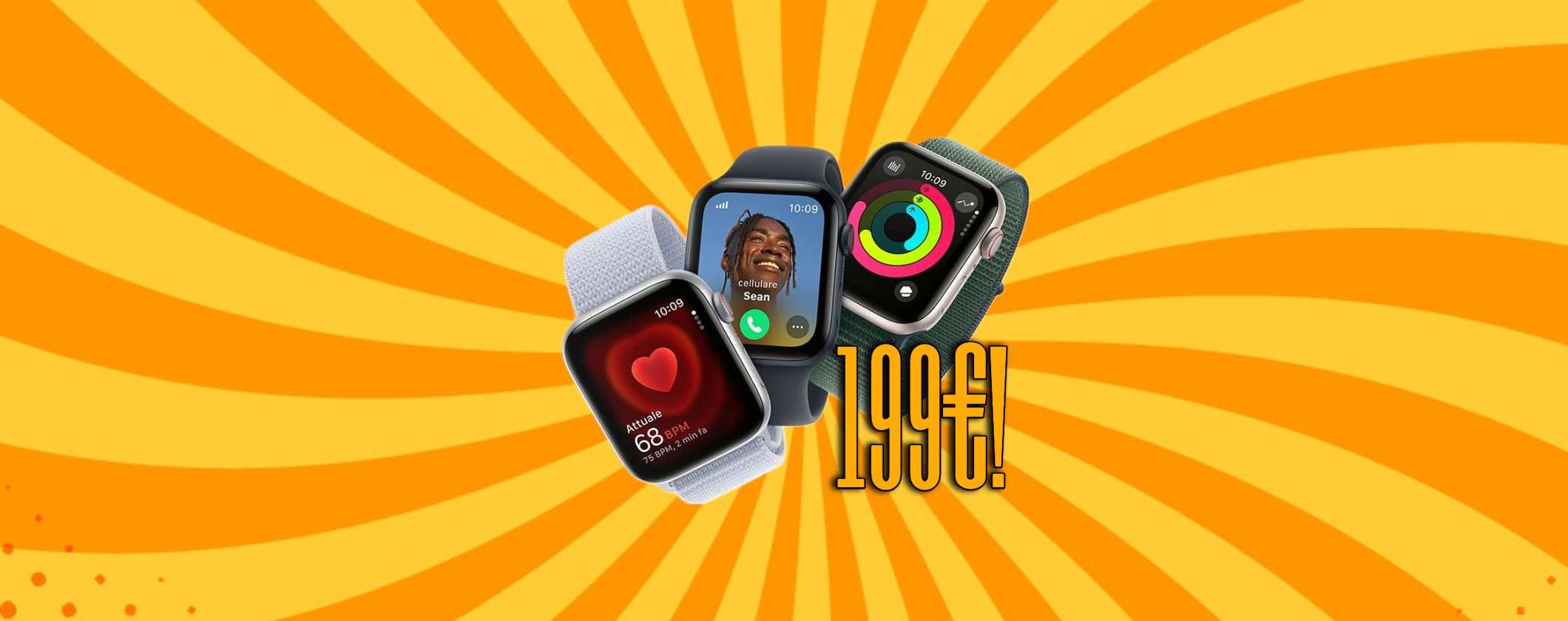 Apple Watch SE 2 a soli 199€ al Black Friday Amazon è da prendere al volo