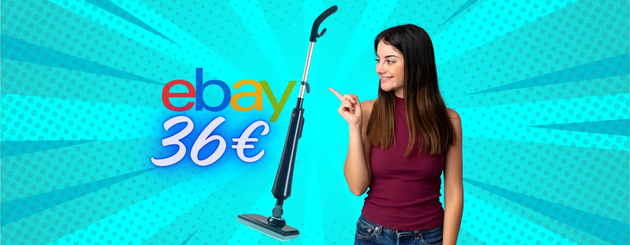 Ariete 4179 Easy Steam: niente più batteri e pulizia accurata con la scopa a vapore