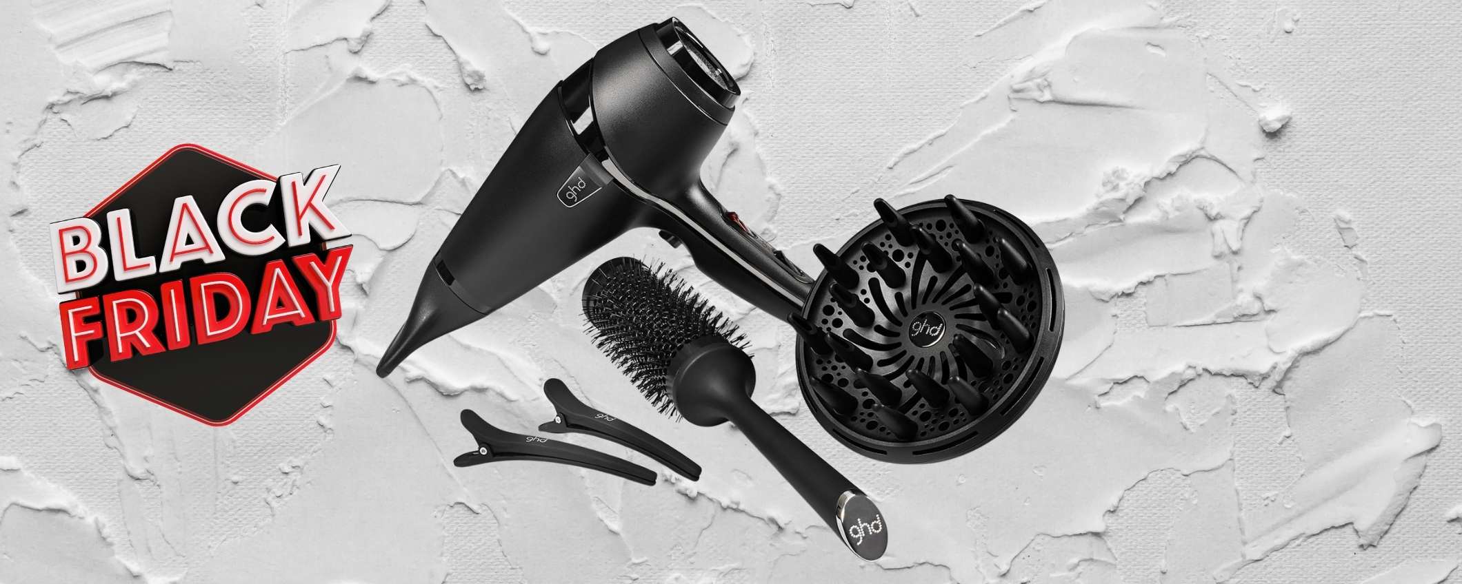 GHD Air per capelli come dal parrucchiere: kit completo, sconto 33%