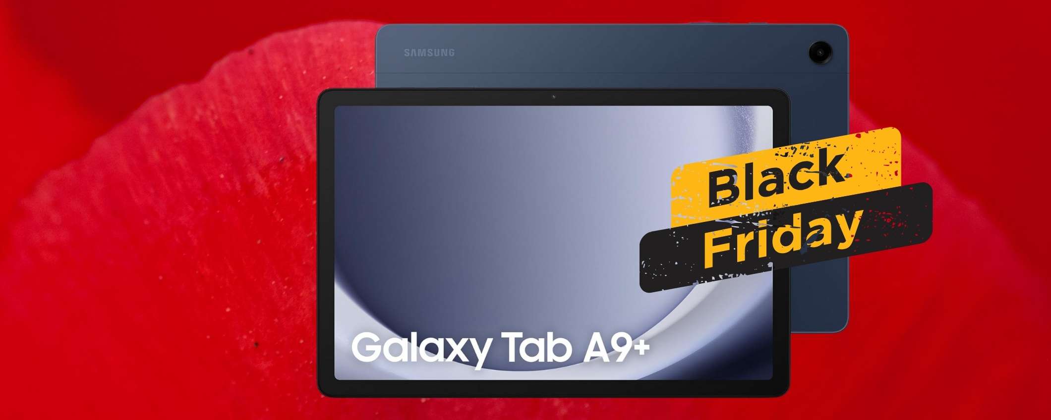Samsung Galaxy Tab A9+ diventa MUST BUY del Black Friday Amazon (-20%)