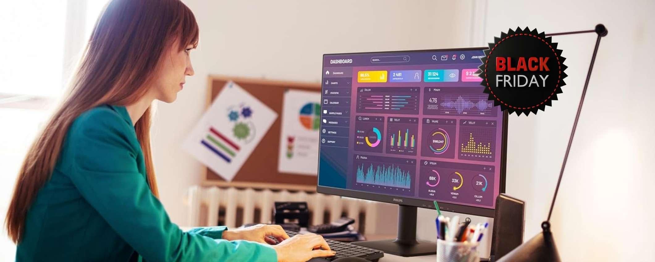 Monitor Philips da 27