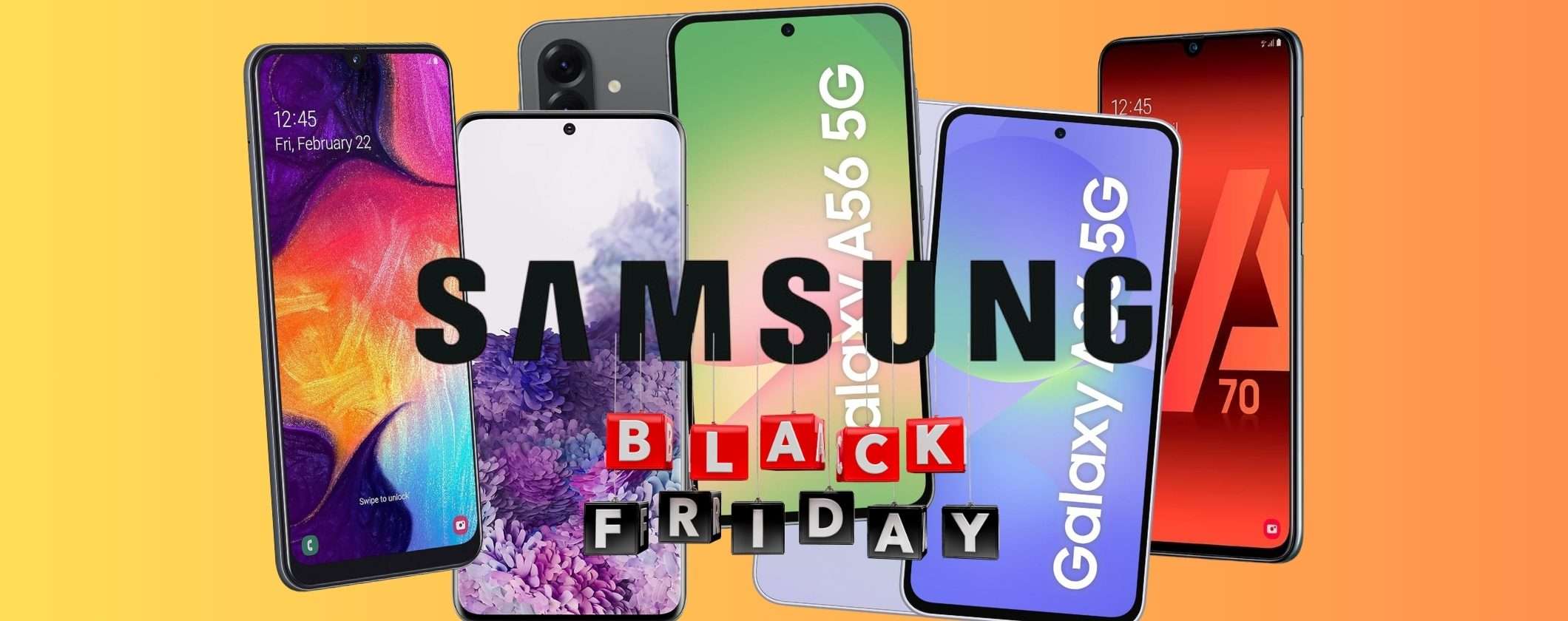 Black Friday Amazon 2025: 5 smartphone Samsung in offerta
