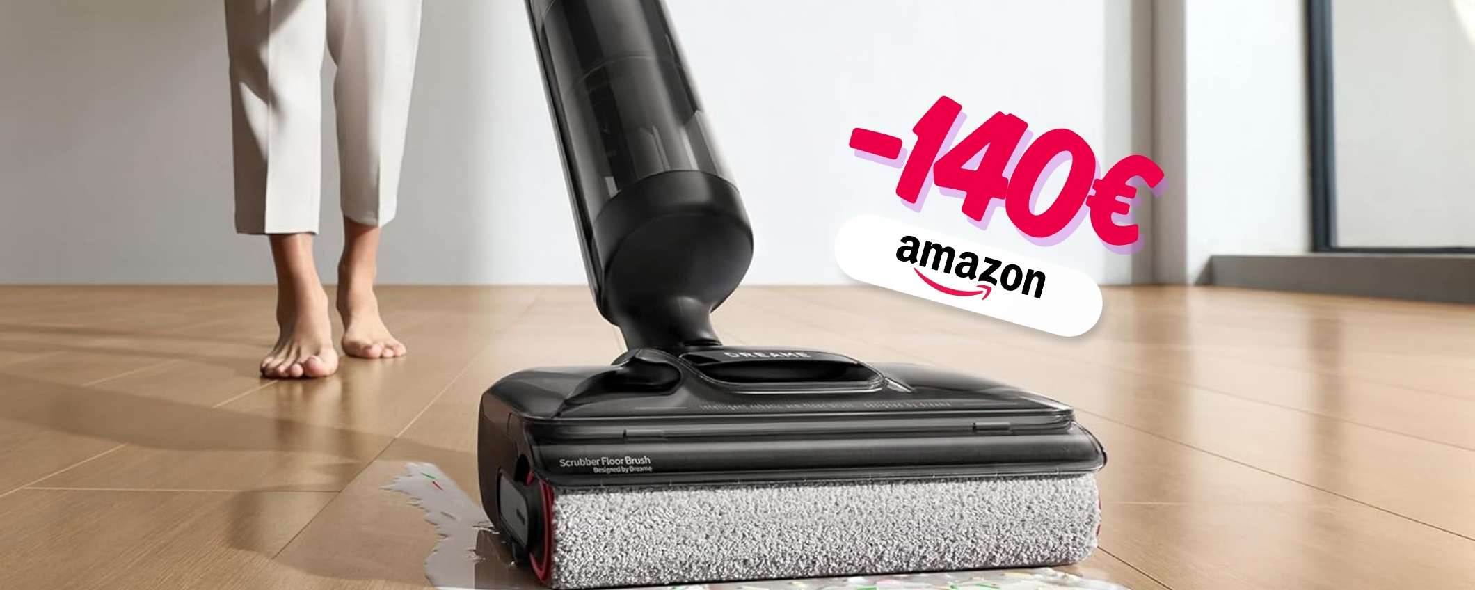 DREAME H12 Pro FlexReach è ANCORA il miglior lavapavimenti, sconto 140€