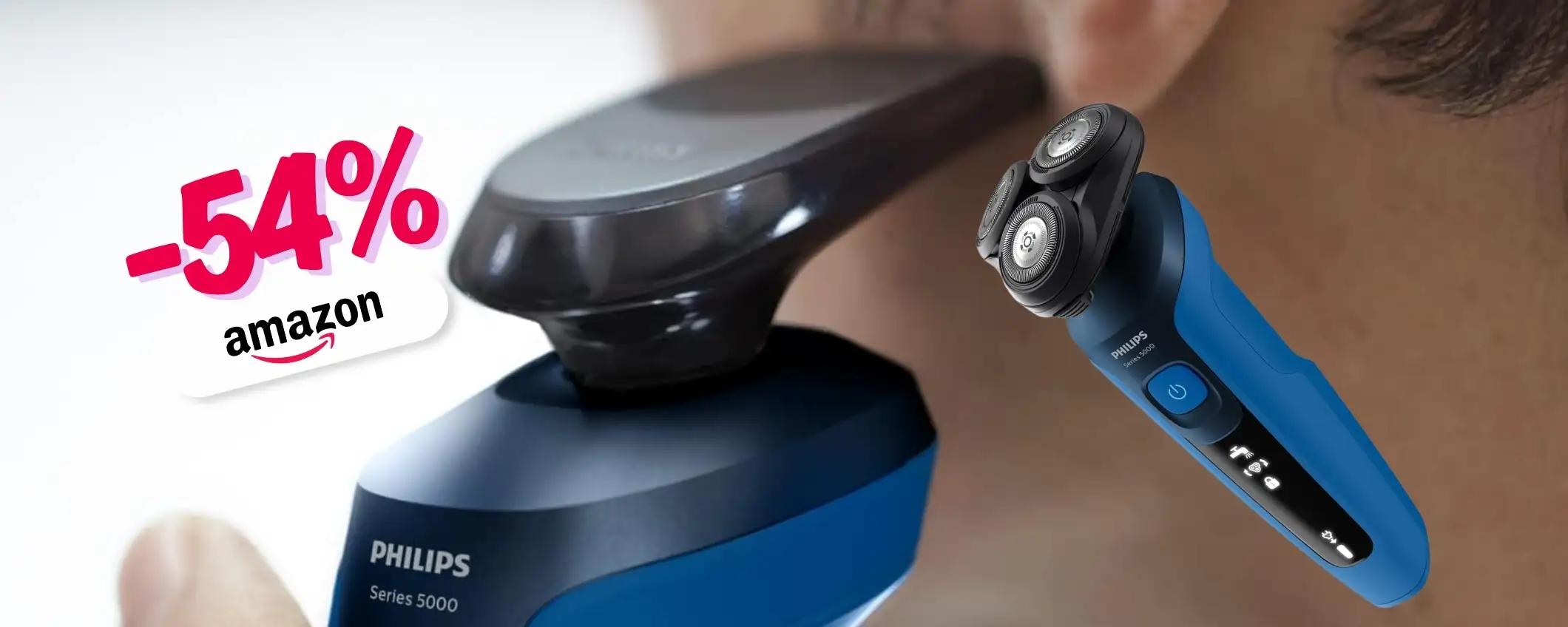 Philips serie 500 per rasatura senza compromessi a prezzo TRINCIATO